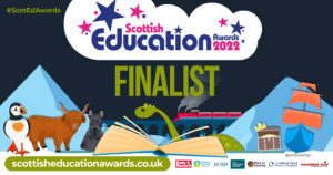 Scottish education awards finalist banner
